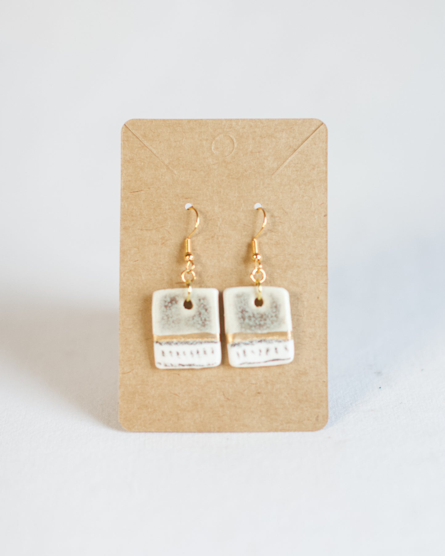 Porcelain earrings